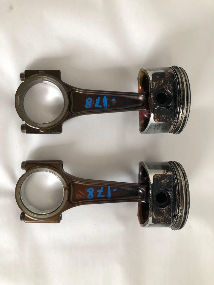 Jeep Liberty 2006 pistón de motor de 3,7 L con conjunto de varilla de conexión dos 2 piezas Foto 3 de 4