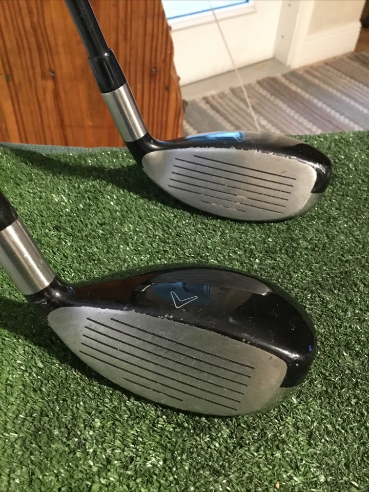Callaway Left Handed Edge Hybrids Set (4H & 5H) Regular Graphite Shafts LH - Image 3 of 4
