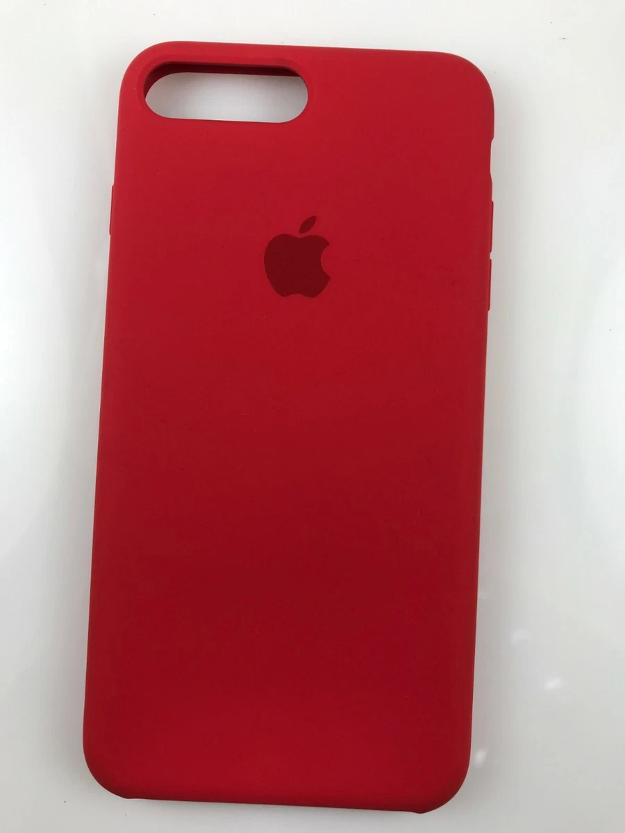 Original Genuine Authentic OEM Apple Silicone Case for iPhone 8 Plus Red | eBay