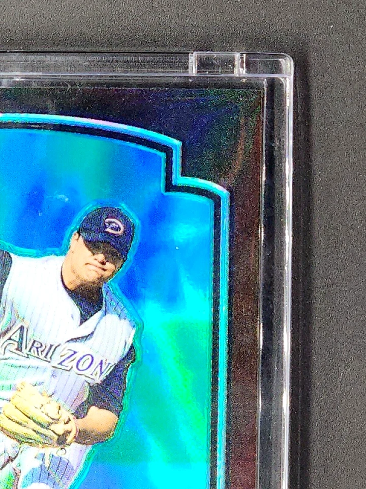 2003 Bowman Chrome Blue Refractor Uncirculated #185 Brian Bruney Encased Rookie - Image 3 of 4