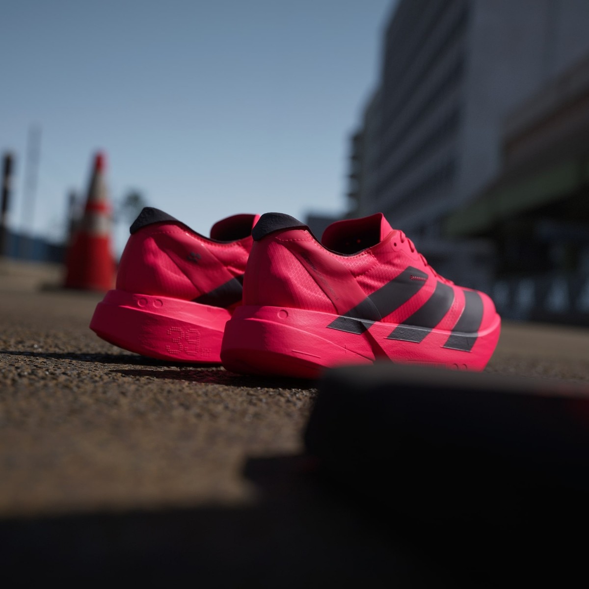 JR6356 adidas Adizero Adios Pro 4 Lucid Red Core Black Lucid