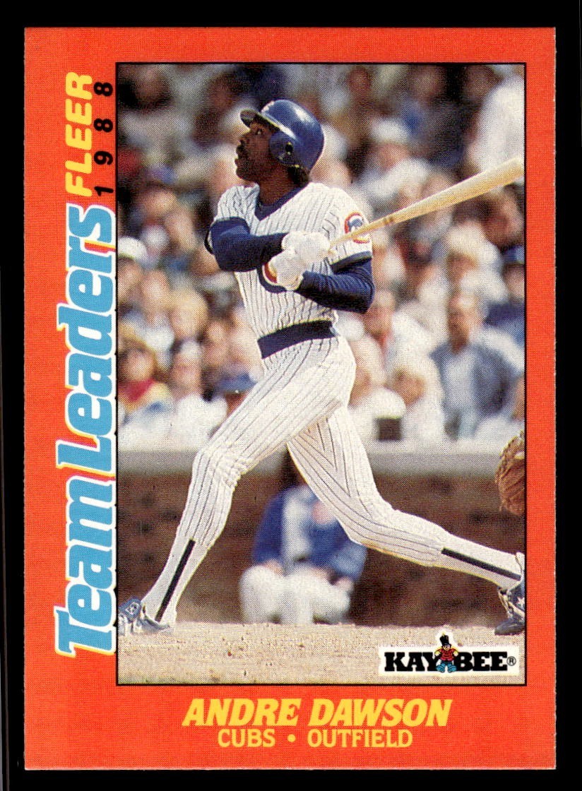 1988 Fleer Kay Bee Toys Team Leaders - Andre Dawson #7