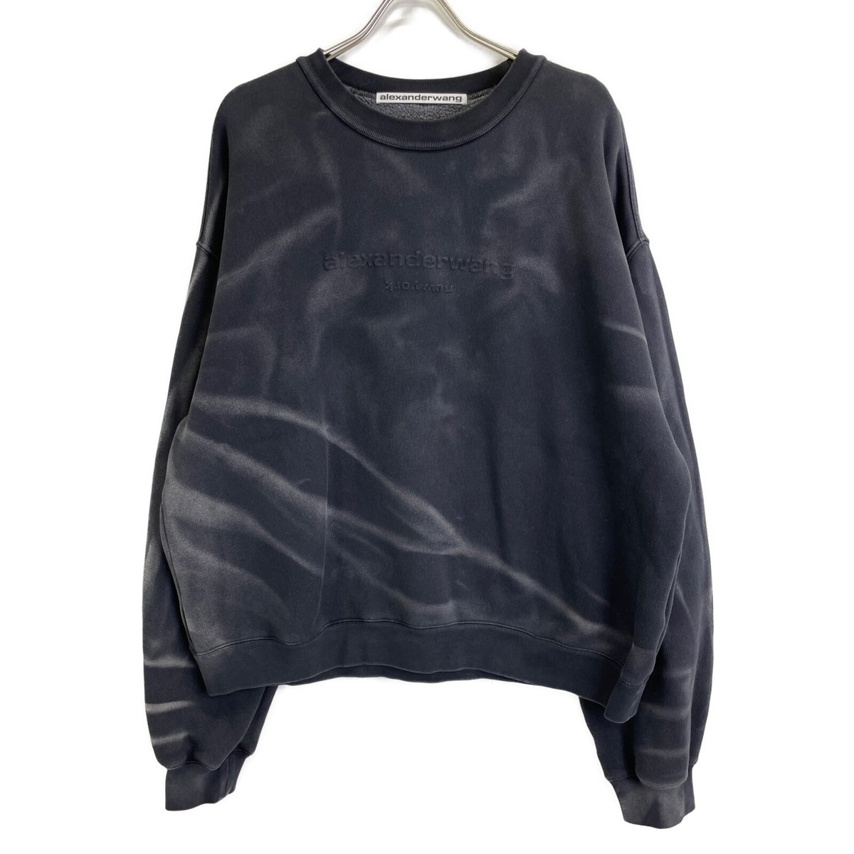 美品 ALEXANDER WANG Logo Sweat Set Up Alexander Wang Essential Terry Puff Logo Sweatshirt | Saks
