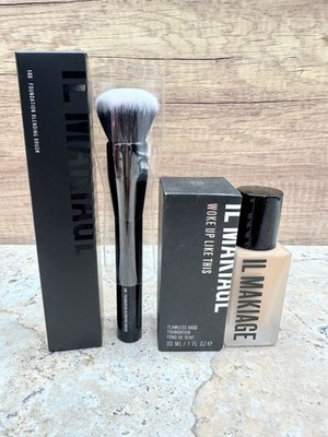 Il Makiag Flawless Base Foundation Woke Up Like This Series CL 060 W/Brush NIB