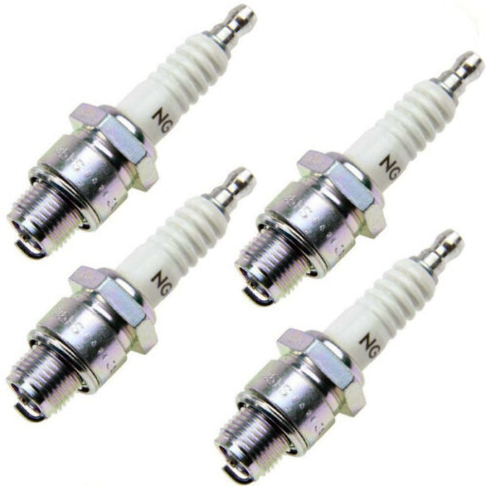 1988-1993 Kawasaki JS650 650SX NGK Spark Plug BR7ES Qty 4 6615