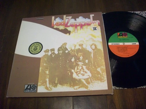Led Zeppelin, Led Zeppelin II ,1975 Atlantic  Press. VG+ Cond.