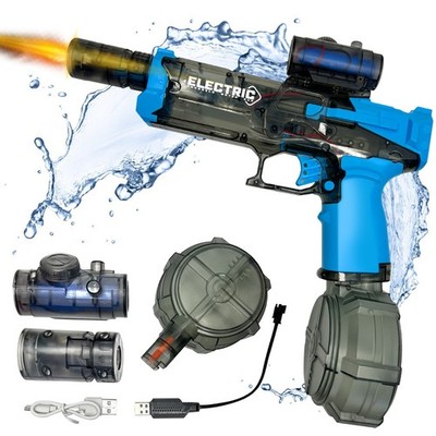Electric Water Gun with Tracer, High Capacity High Powered Squirt Gun for Summer