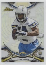 2015 Topps Finest Refractor Titus Davis #88 1u6