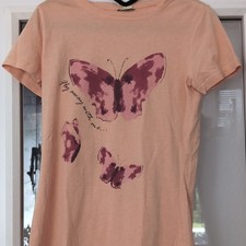 Takko Jugendliche T-Shirt Orange S Kurzarm Ru...