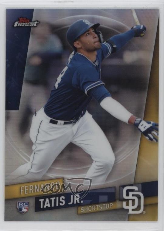2019 Topps Finest Refractor Fernando Tatis Jr #85 Rookie RC 19yv