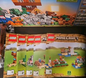 LEGO Minecraft: The Crafting Box 2.0 (21135) Partial; Sealed Retired Package