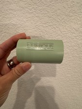 Clinique 2,5' sapone con portasapone custodia da viaggio verde