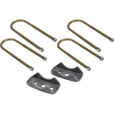 Weld On Leaf Spring Pads And U-bolts For 3 Inch Axle Tube 10 In