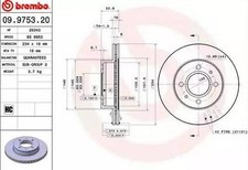2x BREMBO Bremsscheiben Vorne für HYUNDAI ATOS (MX) 234mm 09.9753.21