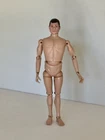 Vintage 1964 GI JOE Hasbro 1/6 Painted Brown Hair 12” Hard Head