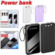 30000mAh Power Bank  External Portable Battery Fast Charging  For Cell Phone USA