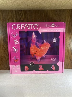 2020 Thames & Kosmos Creatto Starlight Kitty & Cutie Crew Crafting Kit. NEW.