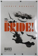 The Bride - original DS movie poster D/S 27x40 - 2025 Frankenstein Buckley Adv