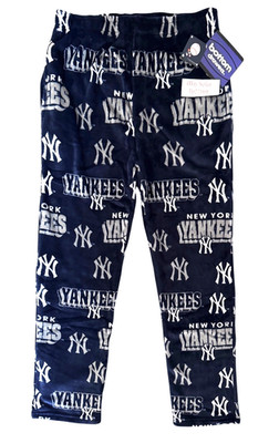 NEW YORK NY YANKEES * Plush Fleece * LOUNGE SLEEP PAJAMA PANTS Men s M L XL XXL