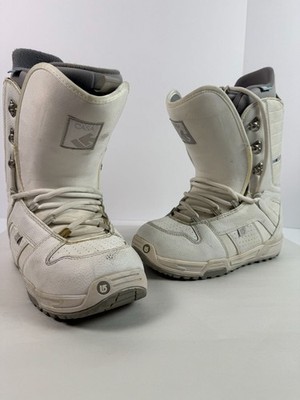 Burton Casa Imprint 1 True Fit Womens White Snowboard Boots Size 8