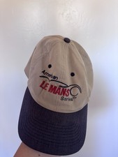 Vintage American Le Mans Series ALMS Racing Hat Cap Nissin Strapback Nissan