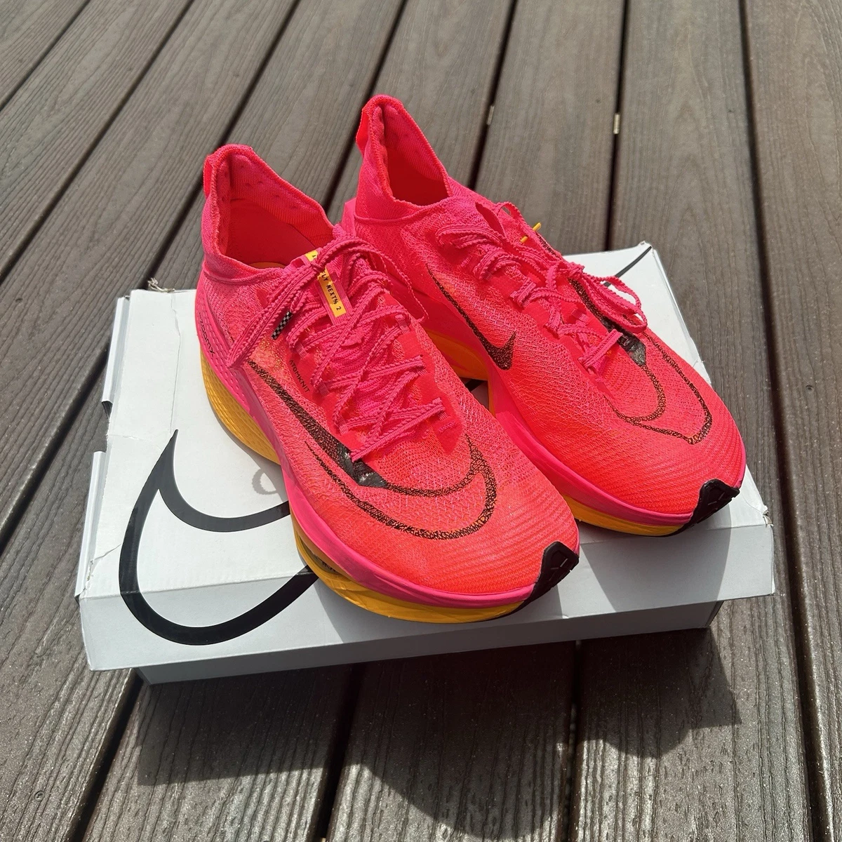 Nike Air Zoom Alphafly NEXT% Orange for Sale | Authenticity