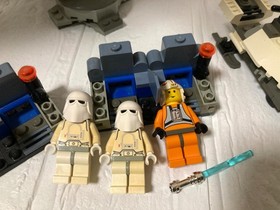 Lego Star Wars 4483 AT-AT blue box Almost Complete from Japan