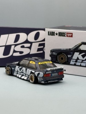 Kaido House x Mini GT 1:64 BMW M3 (E30) Kaido Works V1 Dark Blue