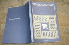 Fachbuch Maurer Hausbau mauern Beton Ziegelstein Mauerwerk Klinker Fundament