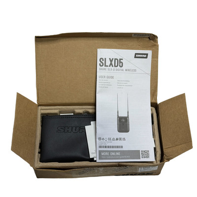 Shure SLXD5 Receiver Single-Channel Portable Digital Wireless G57 Band Authentic