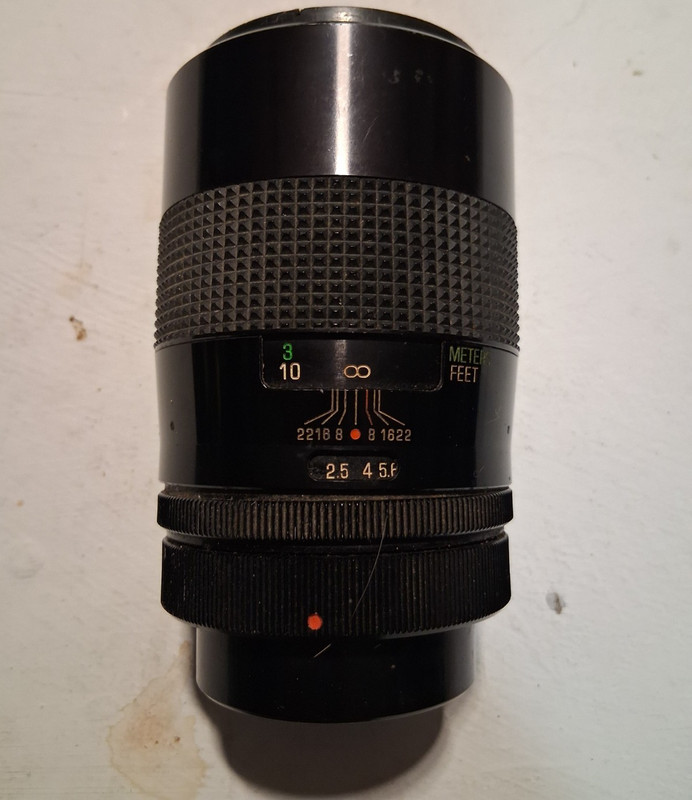 Vivitar Series 1 90mm f/2.5 Macro Lens Manual Focus Canon FD 58mm