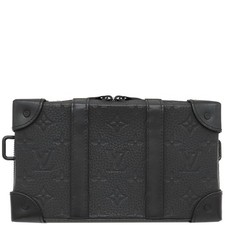 LOUIS VUITTON Borsa a tracolla Portafoglio morbido bauletto Taurillon Clemenc...