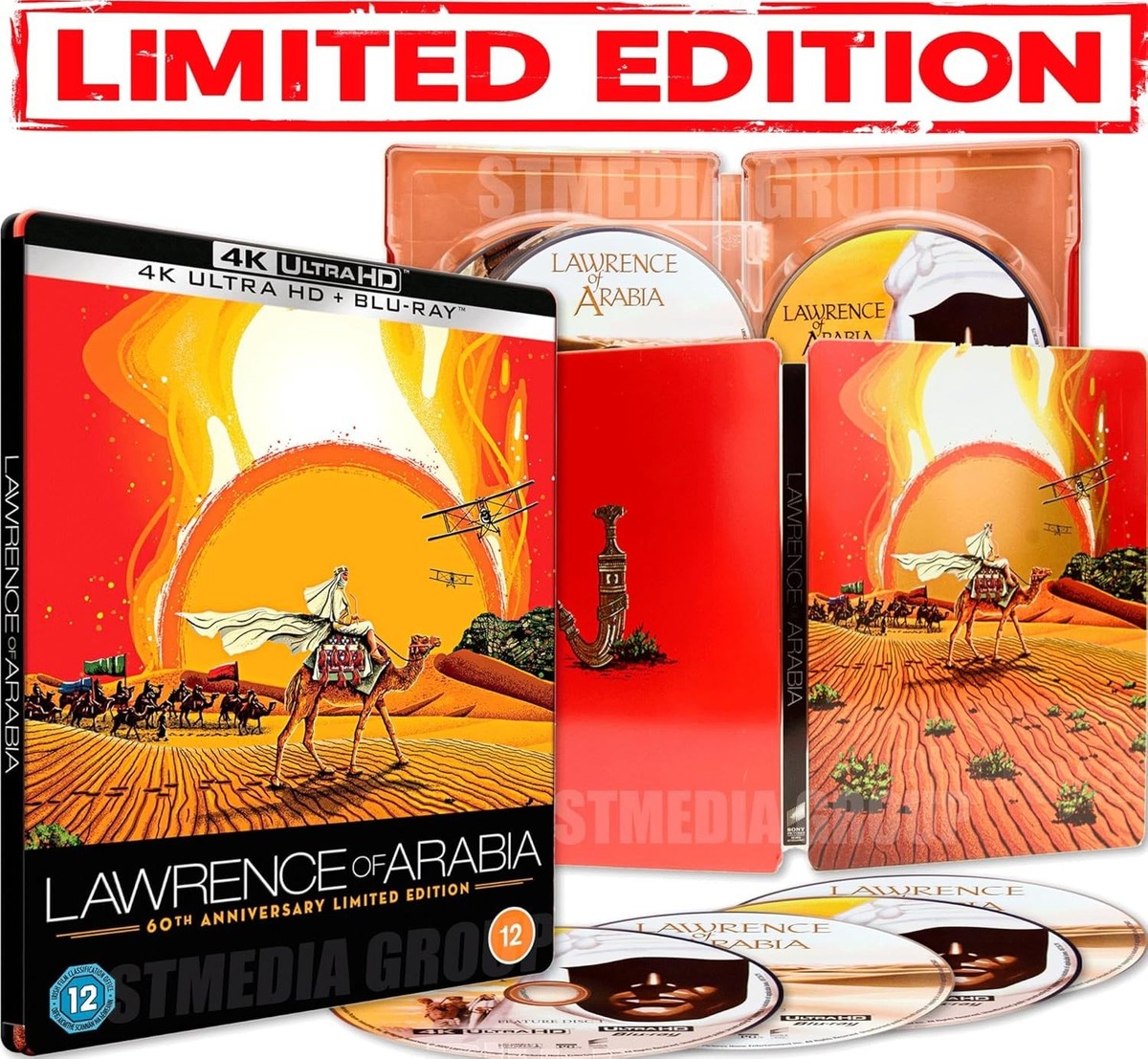 Lawrence of Arabia 4K UHD + Blu-ray (60th Anniversary Edition