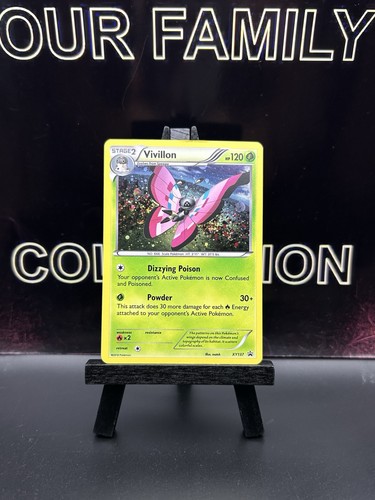 Vivillon - XY137 - Pokemon XY Promo Cosmos Holo Rare Card MP