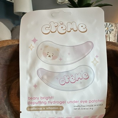 Crème Beary Bright! Under Eye Patches Caffeine + Vit C 0.14 oz
