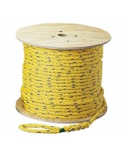 Ideal 31-841 Polypropylene Pulling Rope 1/4" x 1000ft Blue/Yellow