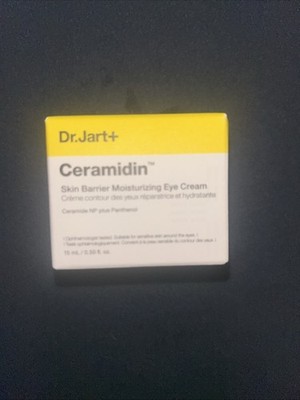 Dr. Jart + Ceramidin Skin Barrier Moisturizing Eye Cream .5oz SEALED Exp 4/2028