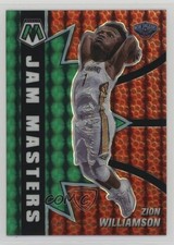 2020-21 Panini Mosaic Jam Masters Green Mosaic Prizm Zion Williamson #1 1i0n