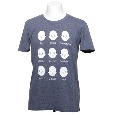 Sol.s, T-shirt, Größe: L, MIXED MEN 01182, Blau, Baumwolle/Polyester, Print #gQP