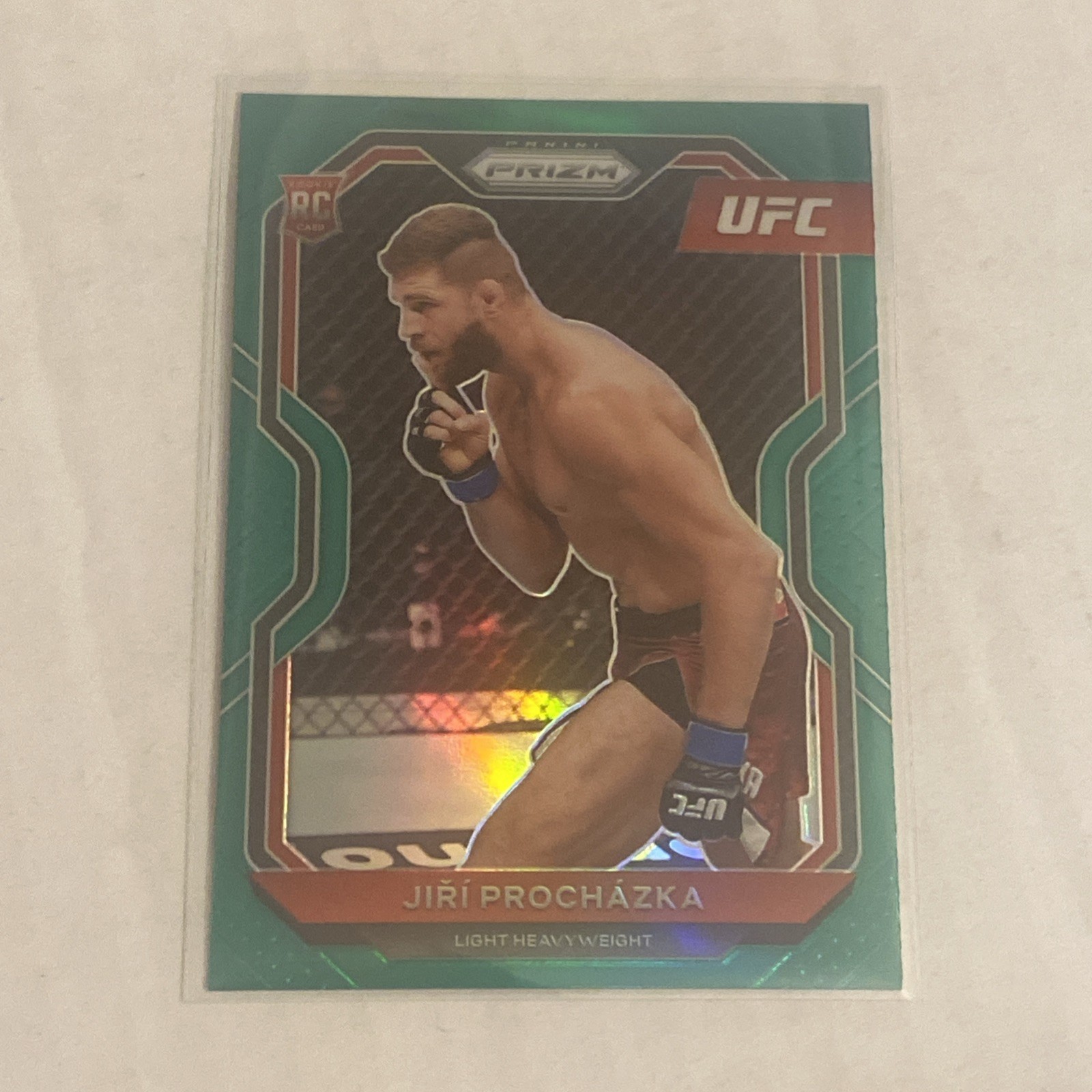 2021 Prizm UFC Jiri Prochazka Rookie Green Prizm