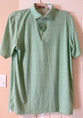 Tasc Performance Polo Shirt Mens M Organic Cotton Bamboo Lycra Stretch Soft