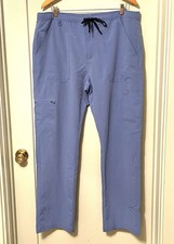 FIGS Technical Collection CAIRO Cargo Scrub Pants sz XL Blue Tall Mens
