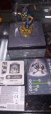 Skylanders Eon's ELITE CHOP CHOP In Partial Box W/ Card 2014 Activision 