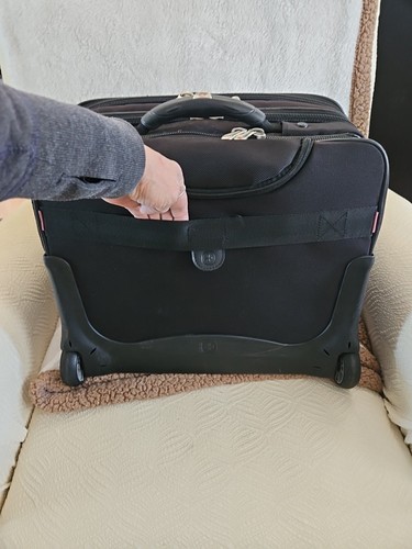 WENGER Swiss Army Black Laptop Computer Case & Computer Carrying On Case. Both - Picture 3 of 23