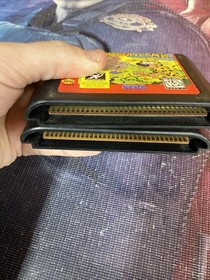 The Lost World Jurassic Park & Marsupilami Sega Genesis Cart Only Lot TESTED