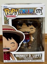 Funko POP! One Piece - Monkey D. Luffy (w/Meat) #1771 (With Protector)