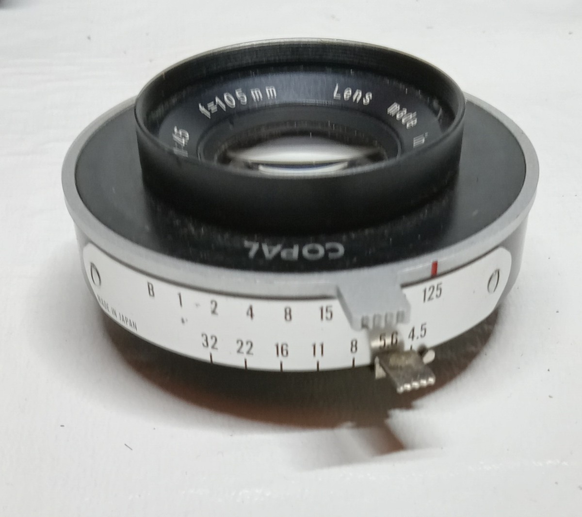 接写レンズ TOMINON 105mm 4.5 Vintage Polaroid Tominon 105mm f/4.5 Lens in Copal Shutter | eBay
