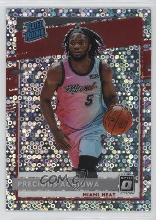 2020 Donruss Optic Rated Rookie Fast Break Holo Prizm Precious Achiuwa #170 17hw