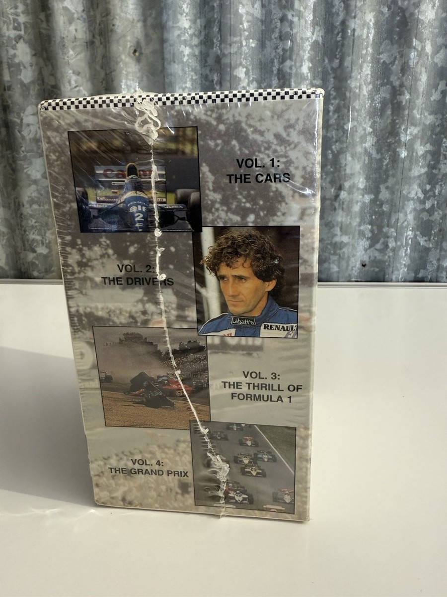 Formula 1 Saga - V. 1-4: The Complete Series (VHS, 1994, 4-Tape