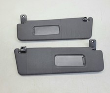 2010-2015 Chevrolet Camaro Sun Visor Pair Set Lh Rh Black Oem 10-15